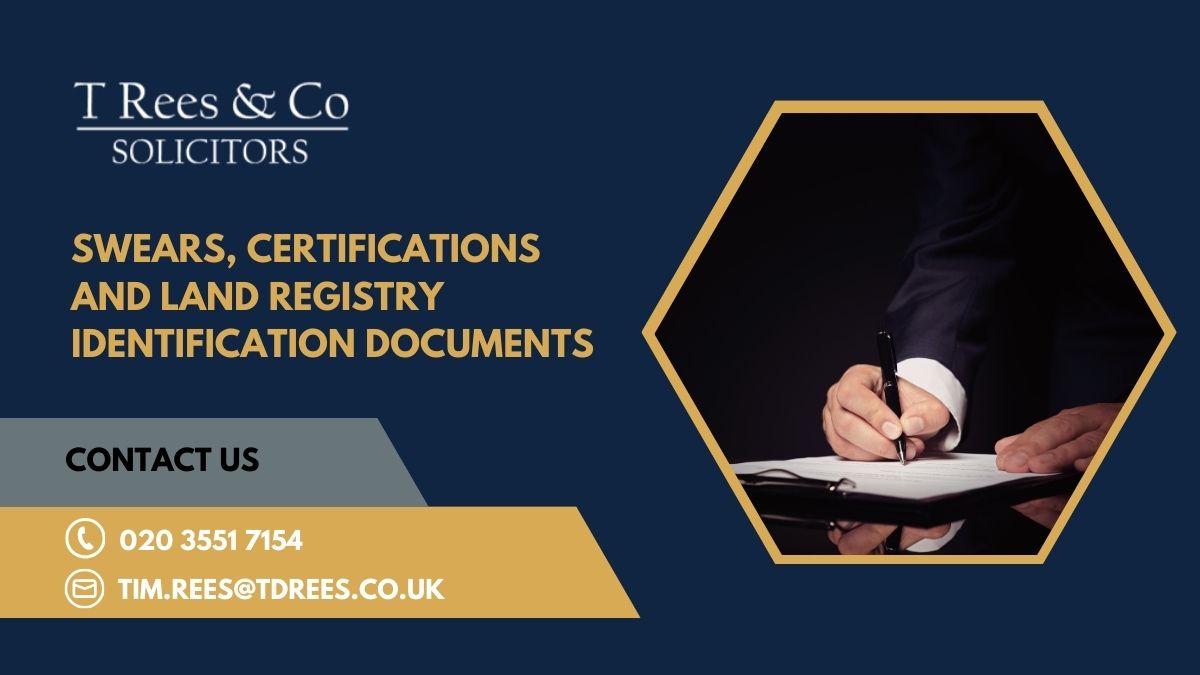 Get Certified with T Rees & Co Get Certified with T Rees & Co