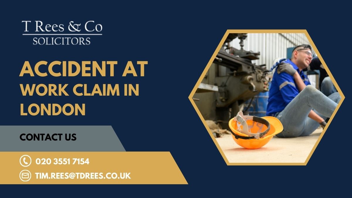 Accident at Work Claim in London